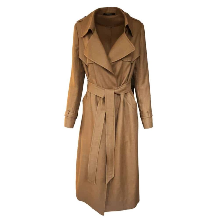 Dame Tagliatore Overtoj | Tagliatore - Carola Coat Cappuccino