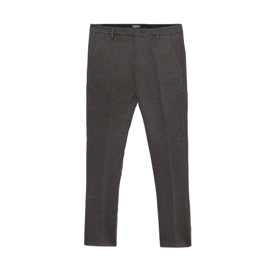 Herren Dondup MEN Bukser | Dondup - Gaubert Trousers Koks Gra