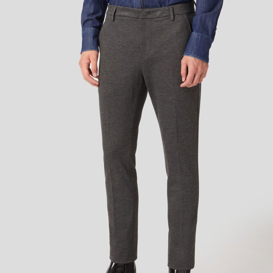 Herren Dondup MEN Bukser | Dondup - Gaubert Trousers Koks Gra