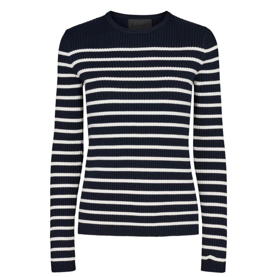 Dame Levetu00e9 Room Bluser | Levetu00E9 Room - Agnes 7 Shirt Navy