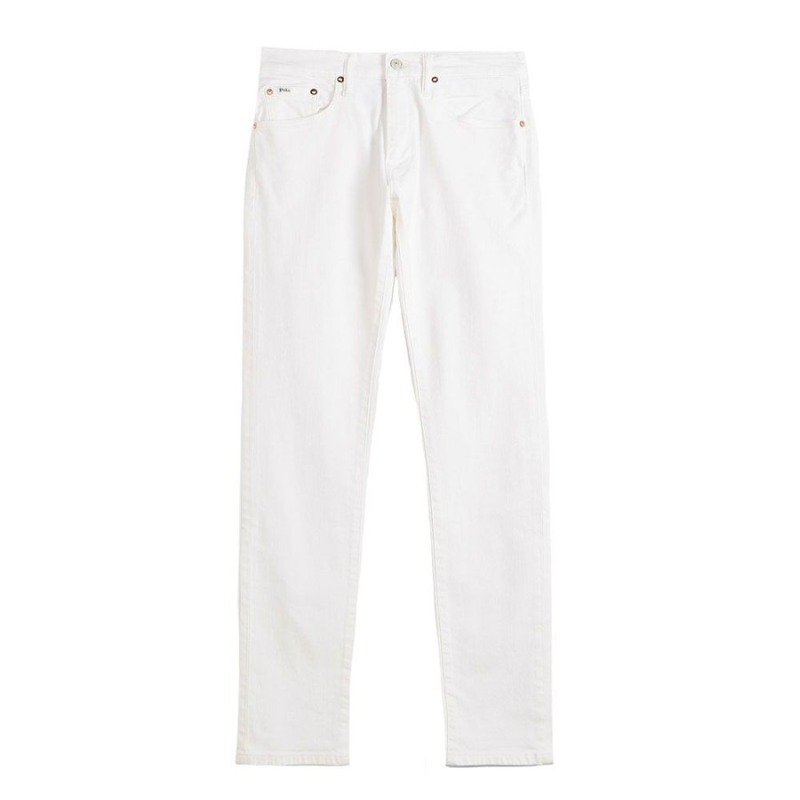 Herren RALPH LAUREN Jeans | Ralph Lauren - Sullivan Strech Jeans Hvid