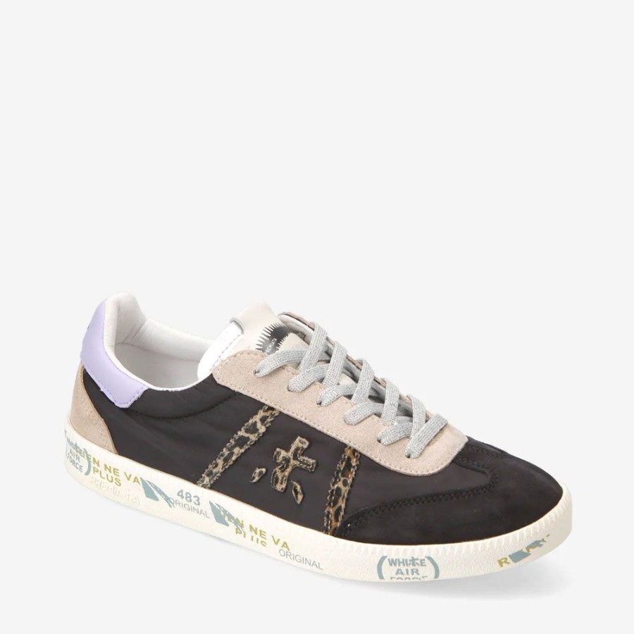 Dame Premiata Dame Sneakers | Premiata - Bonnied Sneakers Sort