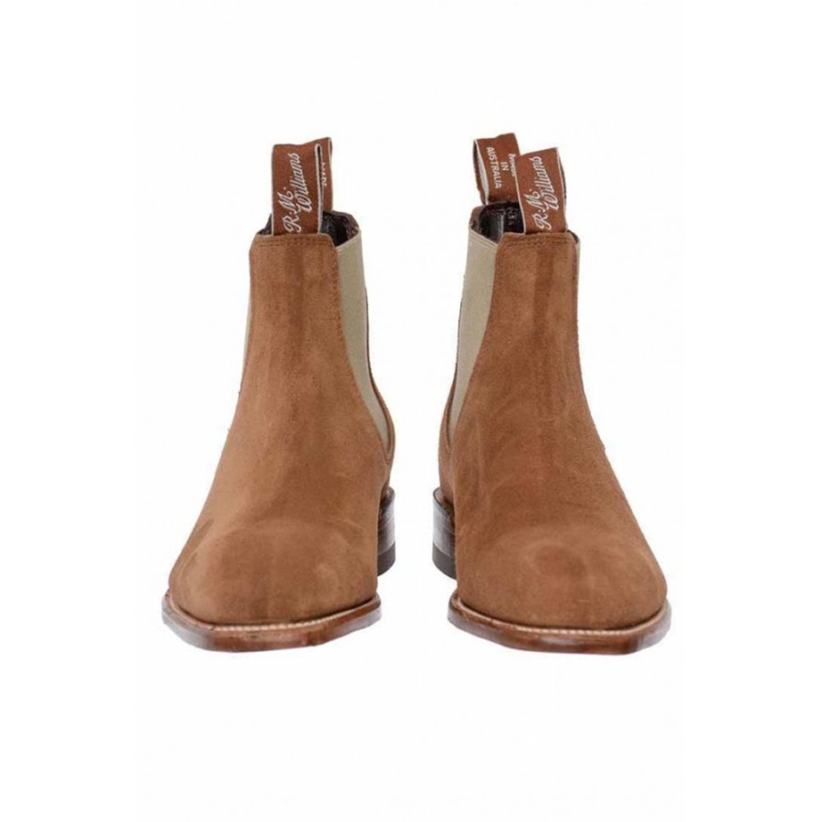 Herren R.M Williams Stovler | R.M. Williams - Suede Boots Camel