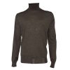 Herren Ferrante Strik | Ferrante - Rollneck Knit Brun