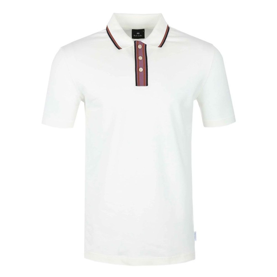 Herren Paul Smith Polo | Ps Paul Smith - Polo Off White