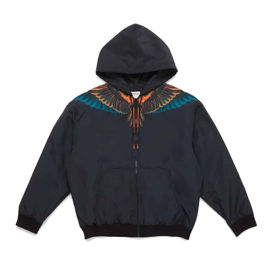 Herren Marcelo Burlon Overtoj | Marcelo Burlon - Nylon Jacket