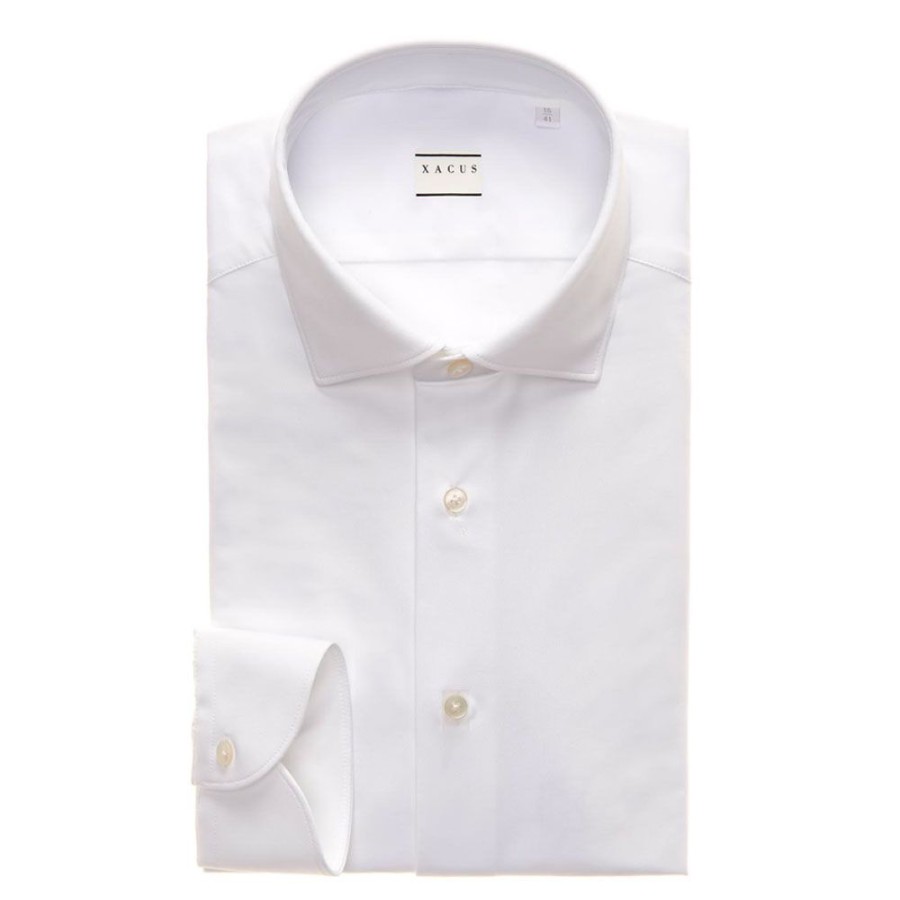 Herren Xacus MEN Skjorter | Xacus - Shirt Hvid