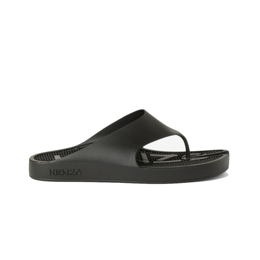 Dame Kenzo Sandaler | Kenzo - K-Beach Flip Flop Sort