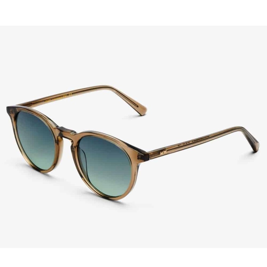 Herren Messy Weekend Solbriller | Messy Weekend - New Depp Sunglasses, Bottle Green Gron