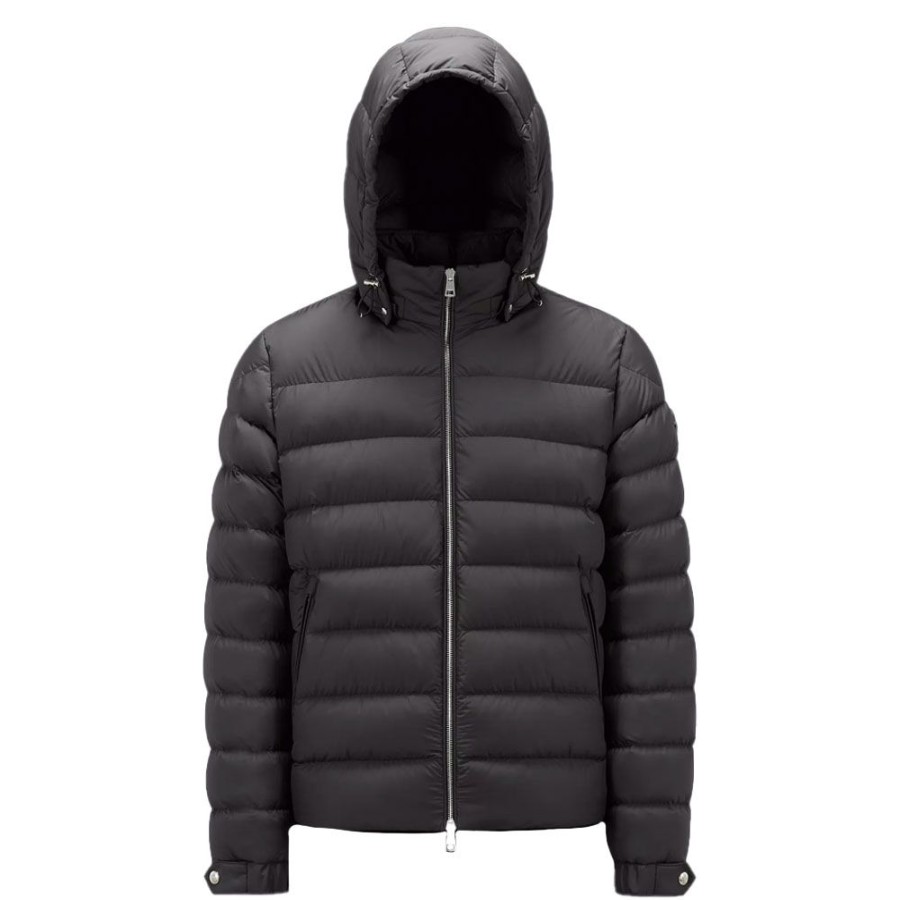 Herren MONCLER HERRE Overtoj | Moncler - Arneb Short Down Jacket Sort