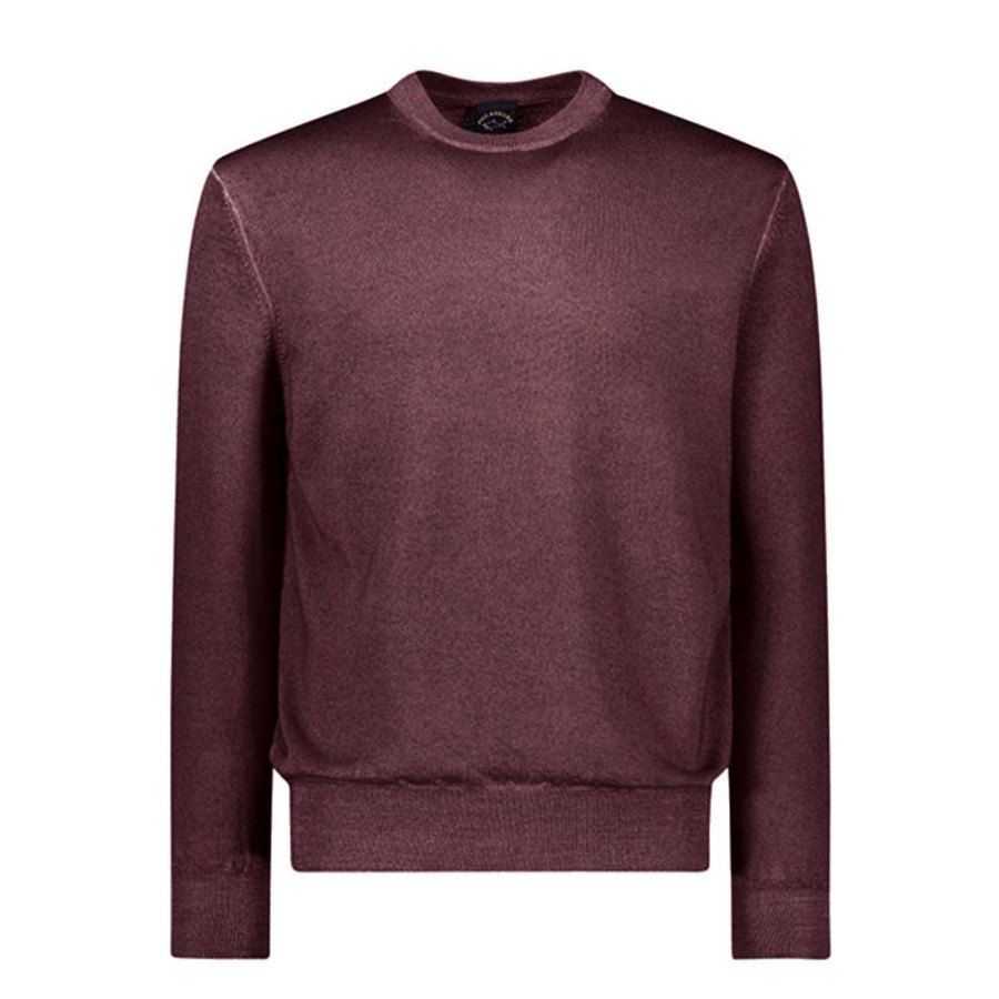 Herren Paul & Shark Strik | Paul & Shark - Knit Bordeaux