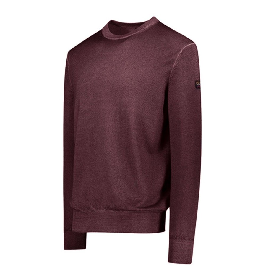 Herren Paul & Shark Strik | Paul & Shark - Knit Bordeaux