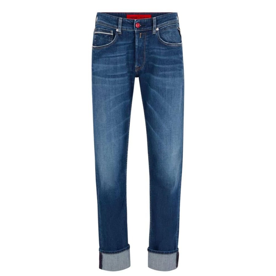 Herren HUGO Jeans | Hugo X Replay - Grover Jeans Denim