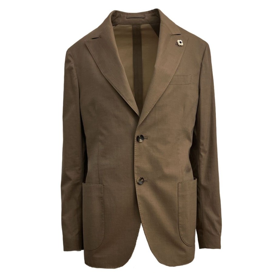 Herren LARDINI Blazer | Lardini - Blazer Brun