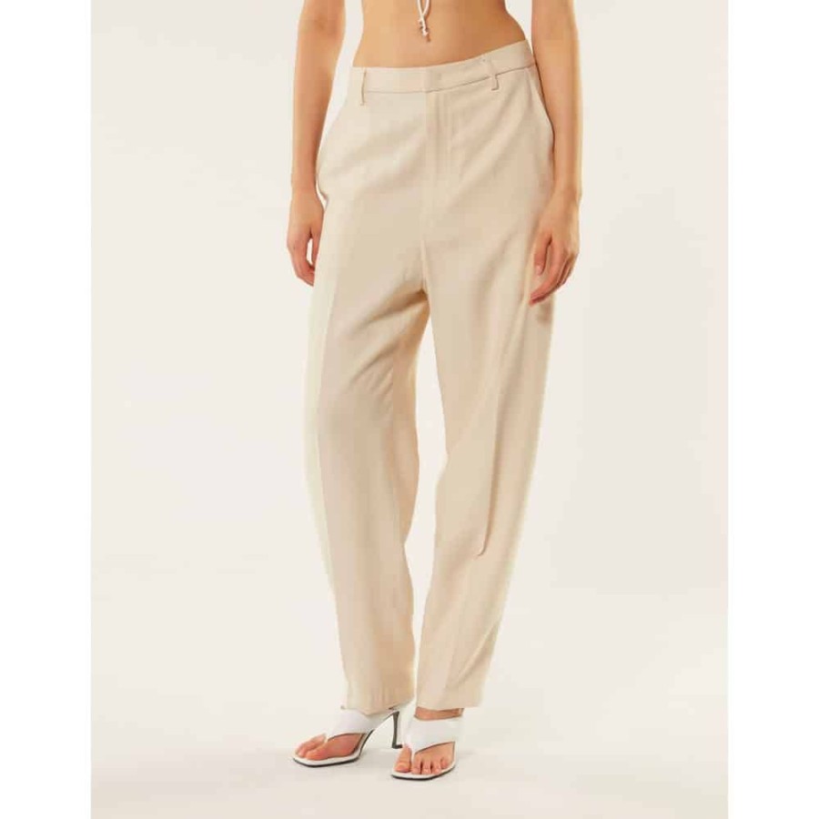 Dame Dondup Bukser | Dondup - Micaela Pants Off White