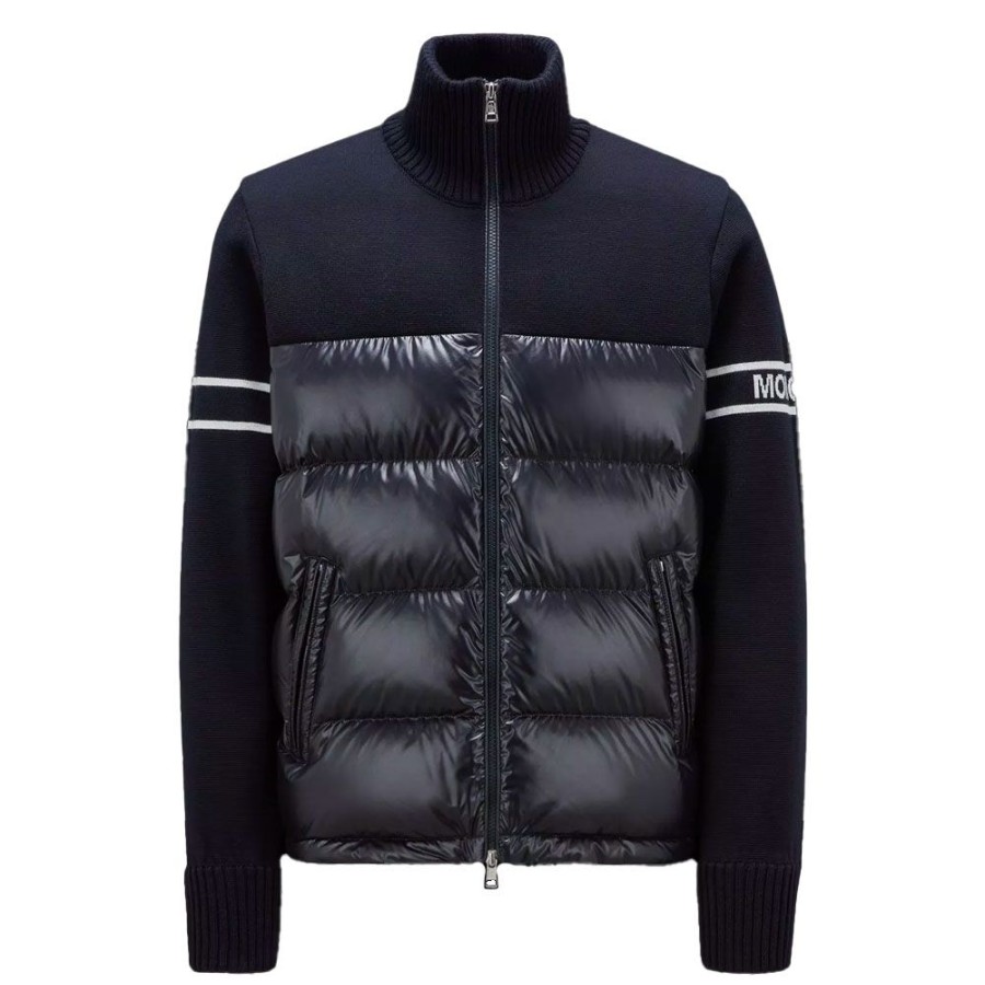 Herren MONCLER HERRE Cardigan | Moncler - Cardigan Navy