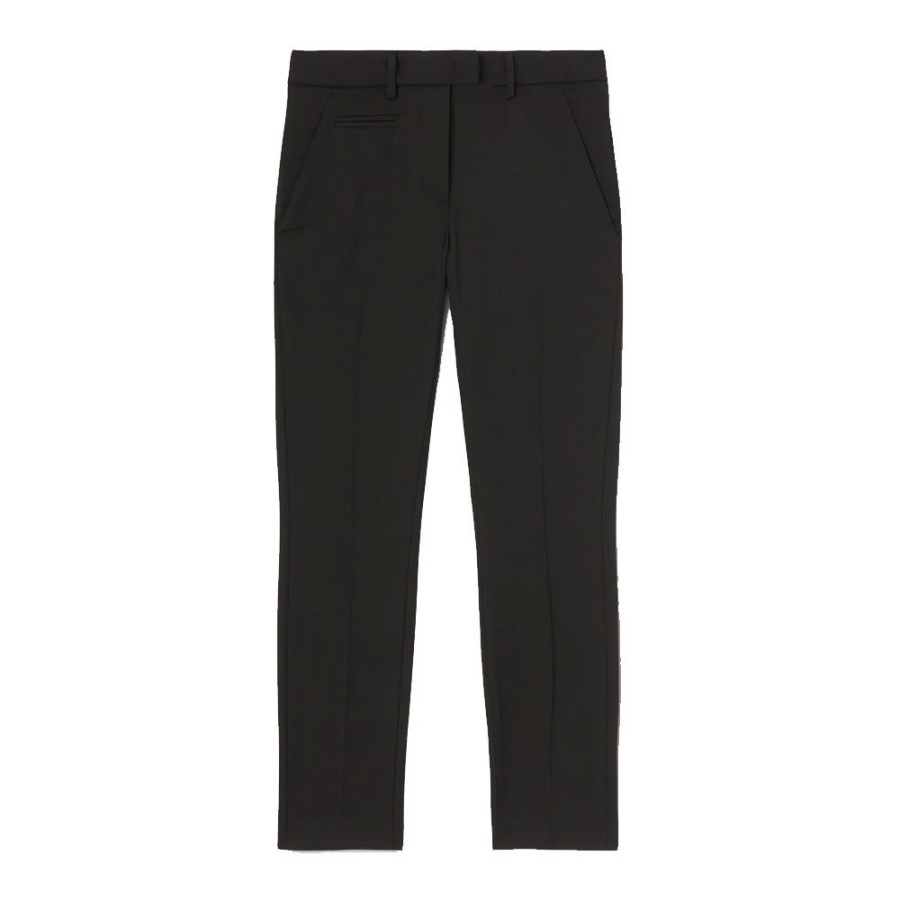 Dame Dondup Bukser | Dondup - Perfect Cropped Trousers Black