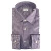 Herren Xacus MEN Skjorter | Xacus - Classic Shirt Monstret Bla