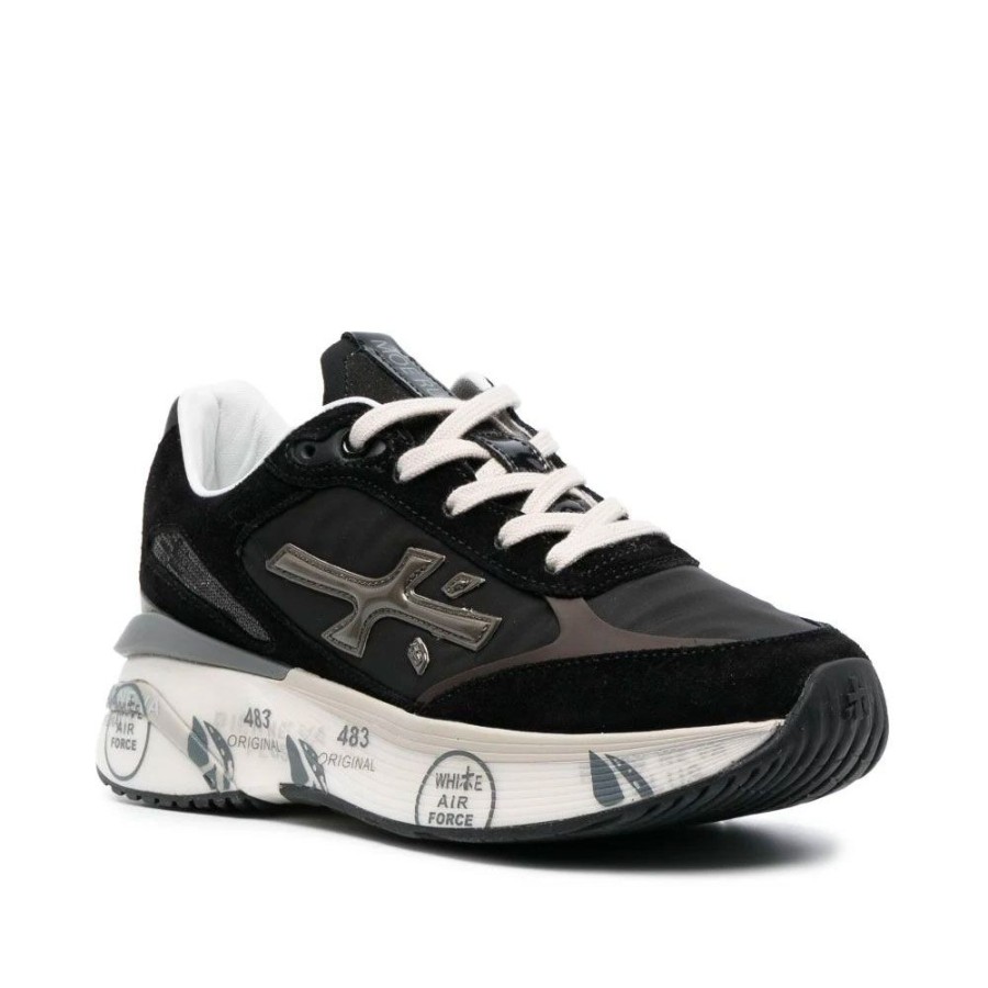 Dame Premiata Dame Sneakers | Premiata - Moerund Sneakers Sort