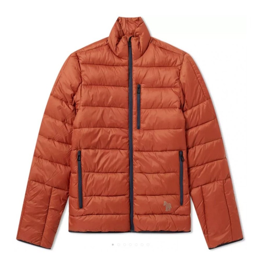 Herren Paul Smith Overtoj | Ps By Paul Smith - Down Jacket Rust