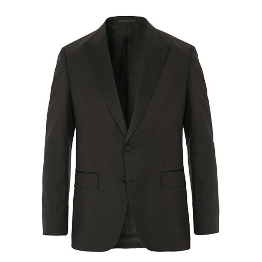 Herren BOSS Blazer | Boss - Smoking Jacket Sort