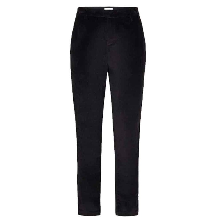 Herren Dondup MEN Bukser | Dondup - Gaubert Corduroy Trousers Sort