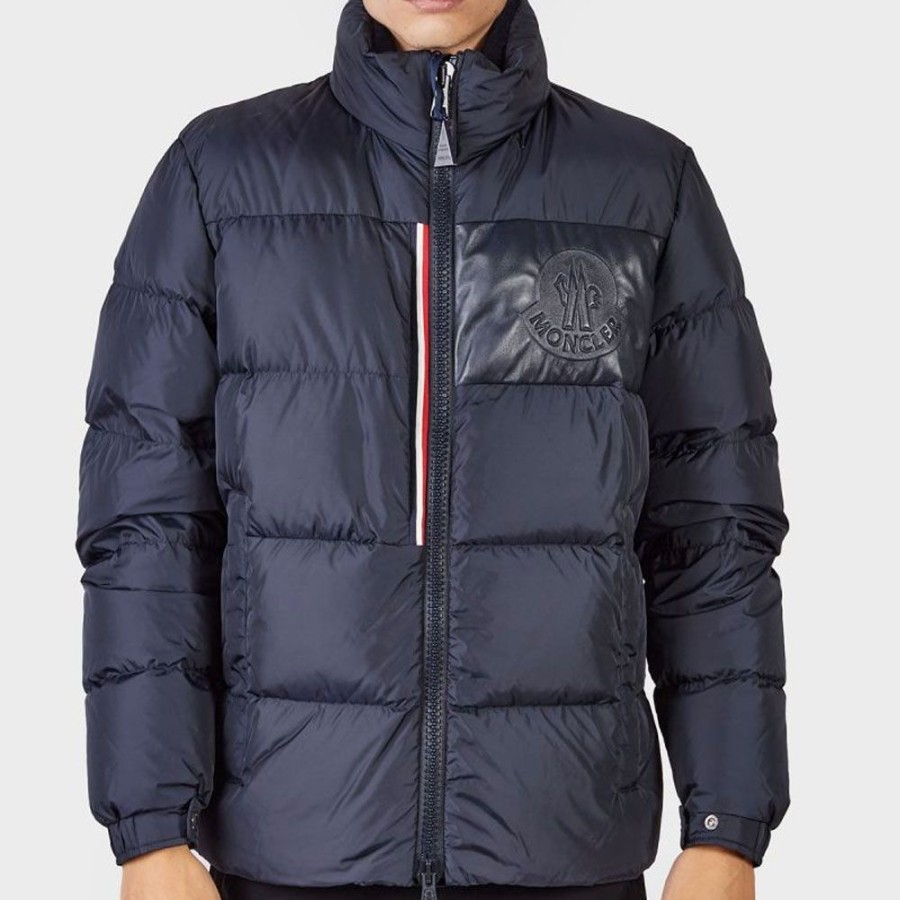 Herren MONCLER HERRE Overtoj | Moncler - Kounen Down Jacket Navy