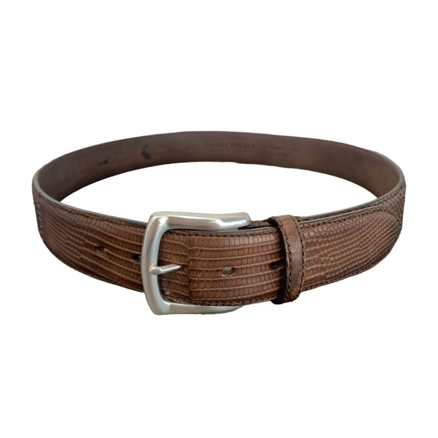 Herren Paolo Vitale Baelter | Paolo Vitale - Belt Monstret Brun