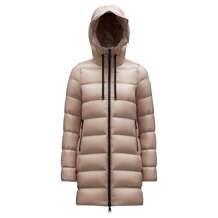 Dame MONCLER DAME Overtoj | Moncler - Suyen Down Jacket Beige