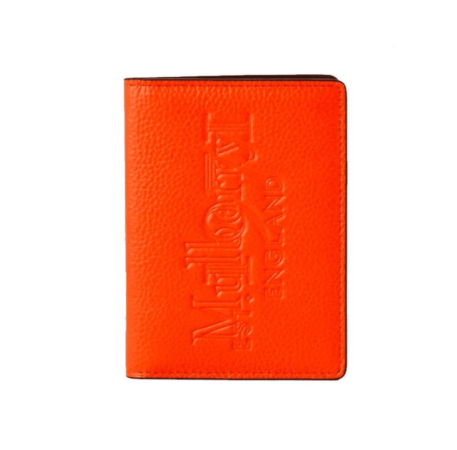 Herren Mulberry Punge | Mulberry - Card Wallet, Mandarin