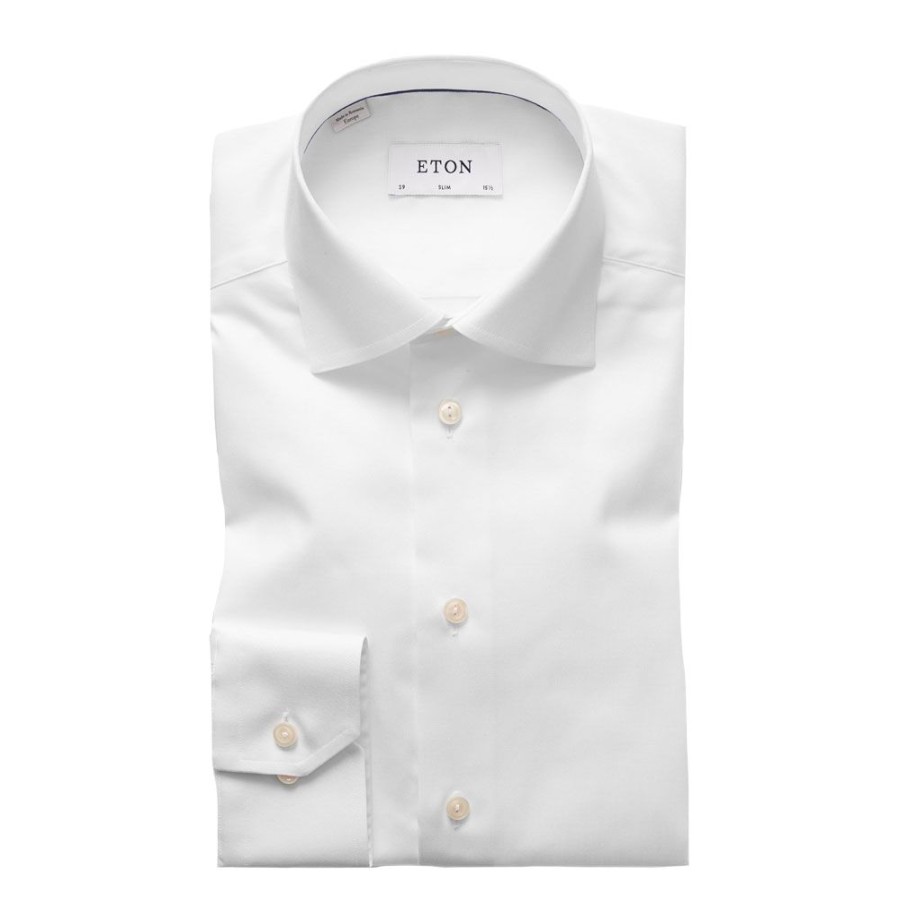 Herren Eton Skjorter | Eton - Slim Fit Shirt