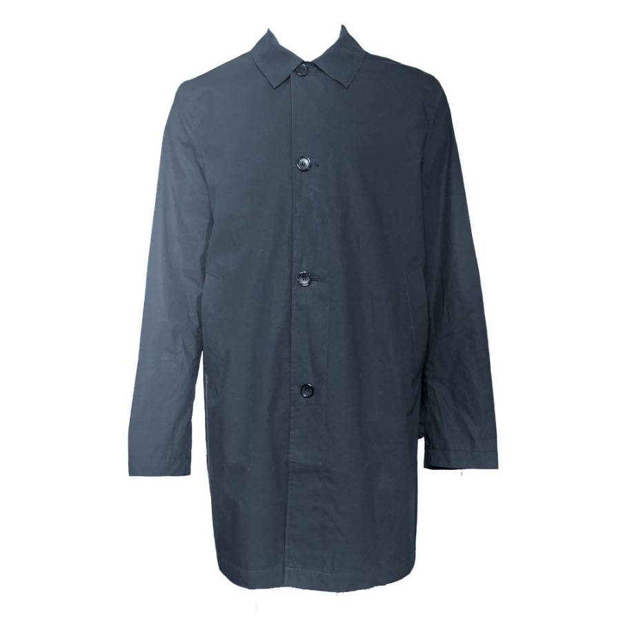 Herren Paul Smith Overtoj | Ps Paul Smith - Coat Marine