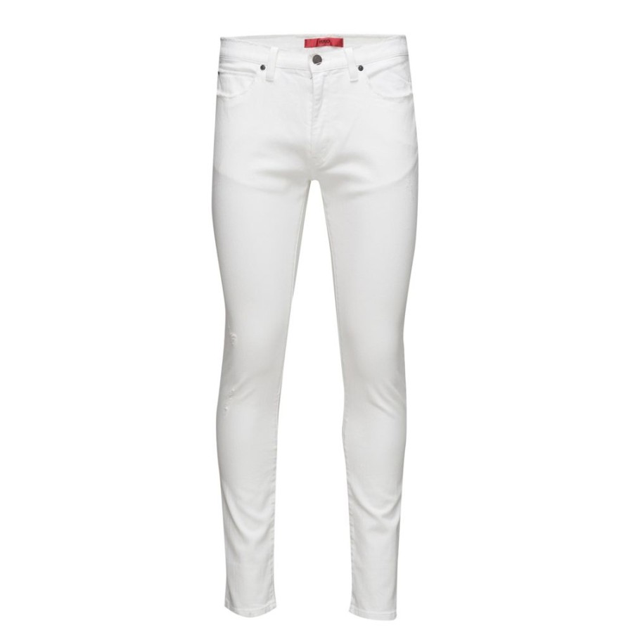 Herren HUGO Jeans | Hugo - Jeans Hvid